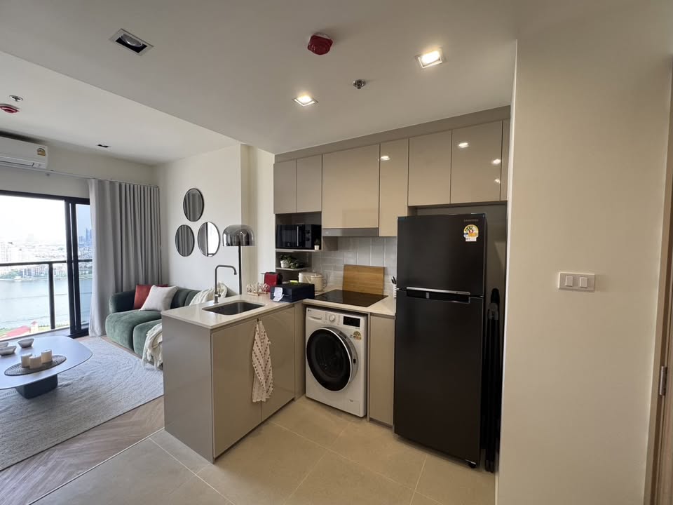 Na Riva Charoen Nakhon, 2 bed condo in Wongwian Yai, Bangkok — photo 3