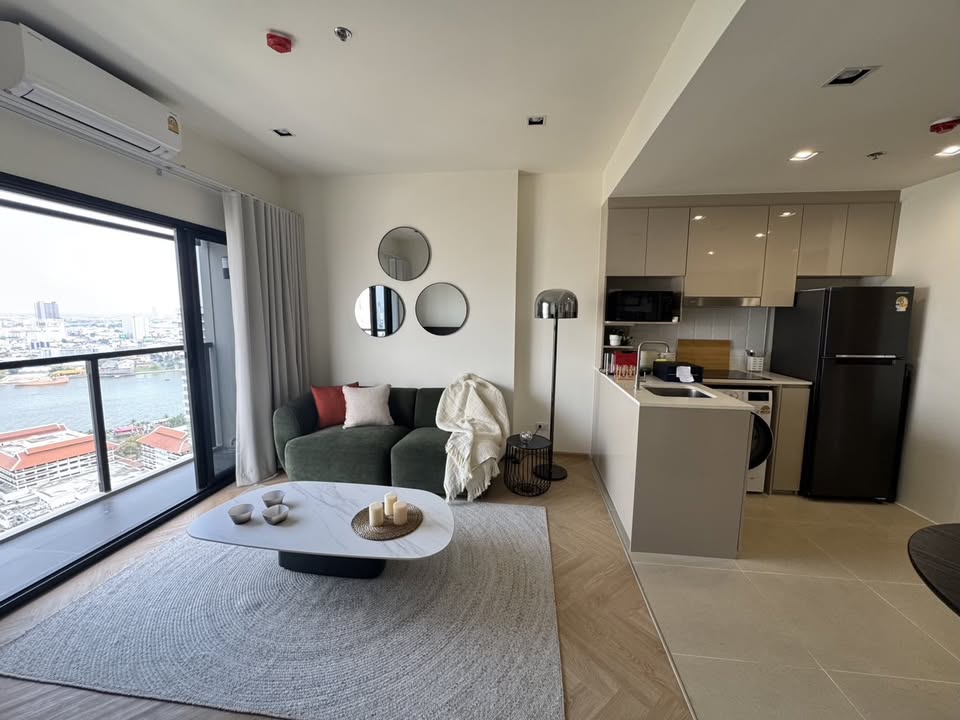Na Riva Charoen Nakhon, 2 bed condo in Wongwian Yai, Bangkok — photo 2